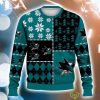 San Jose Sharks Ugly Christmas Sweater Full Print Ice Hockey Fans Christmas Sweater For Men And Women Product Photo 1