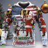 Santa Merry Christmas Y'all Maryland Flag Hoodie Best Christmas Gifts For Men 2023 Product Photo 1