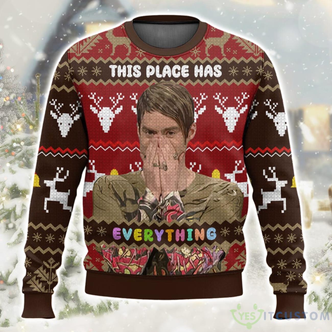 Saturday Night Live Stefon Christmas Ugly Sweater Special Gift For Xmas 5 Saturday Night Live Stefon Christmas Ugly Sweater Special Gift For Xmas Product Photo 1