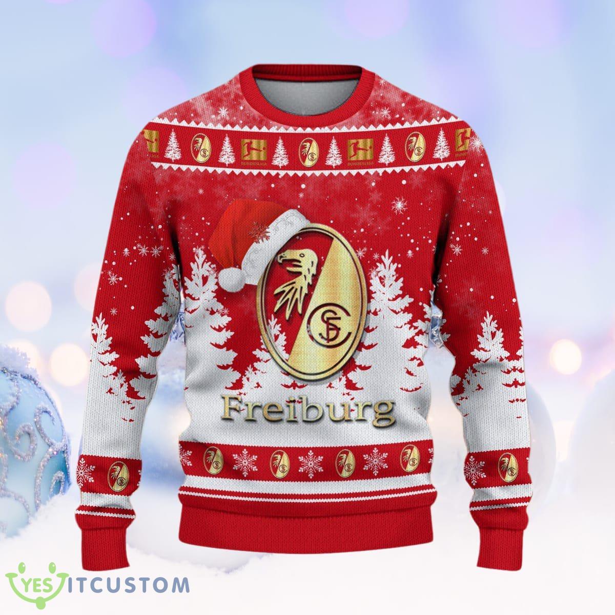 SC Freiburg Ugly Christmas Sweater Best Gift For Men And Women 8 SC Freiburg Ugly Christmas Sweater Best Gift For Men And Women Product Photo 2