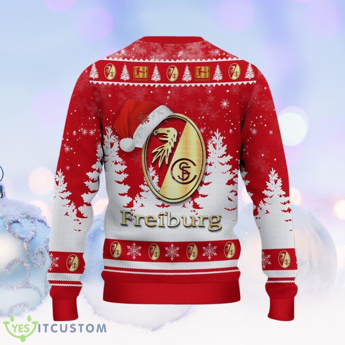 SC Freiburg Ugly Christmas Sweater Best Gift For Men And Women 3 SC Freiburg Ugly Christmas Sweater Best Gift For Men And Women Product Photo 3