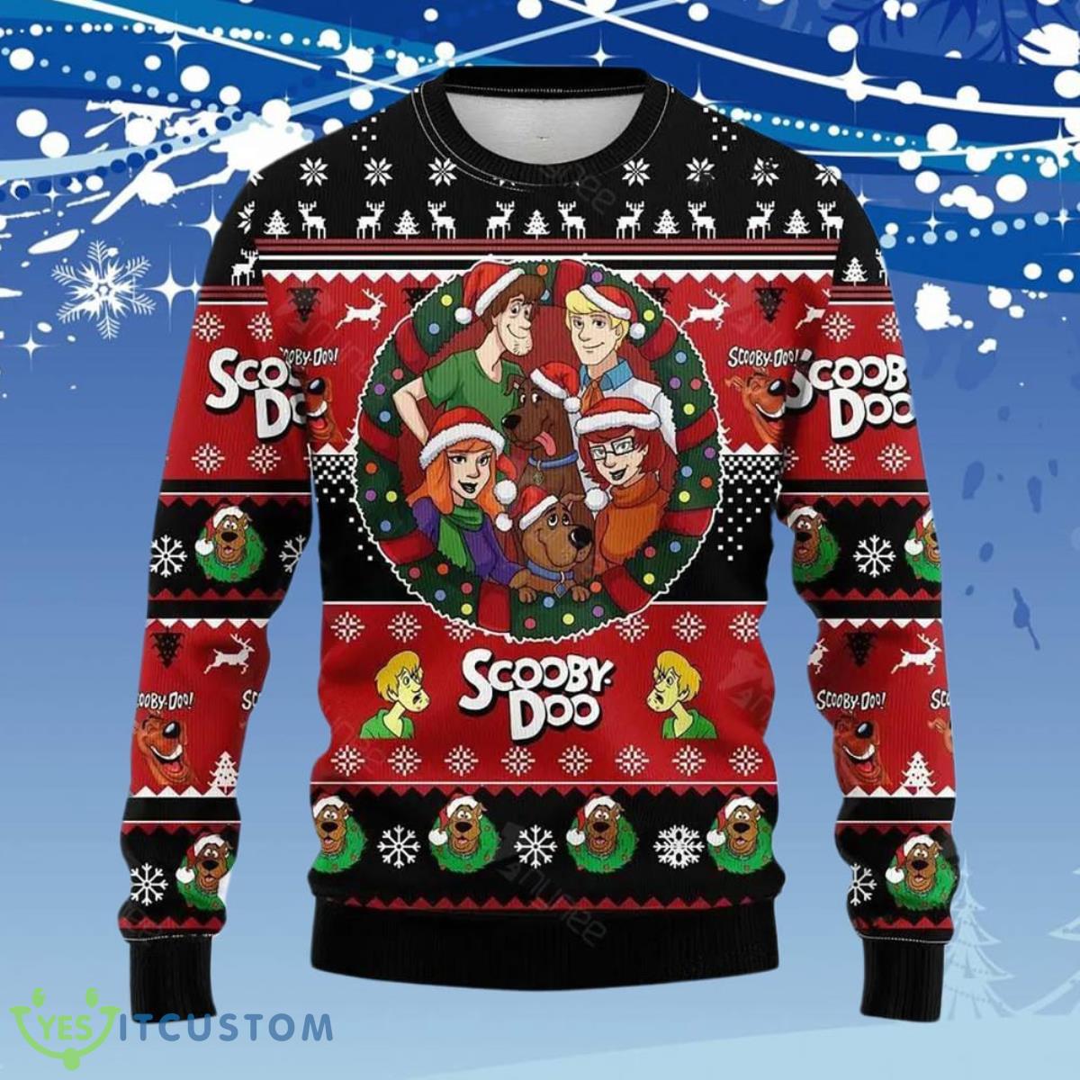 Scooby Dood Ugly Christmas Sweater Gift For Men And Women 3 Scooby Dood Ugly Christmas Sweater Gift For Men And Women Product Photo 1