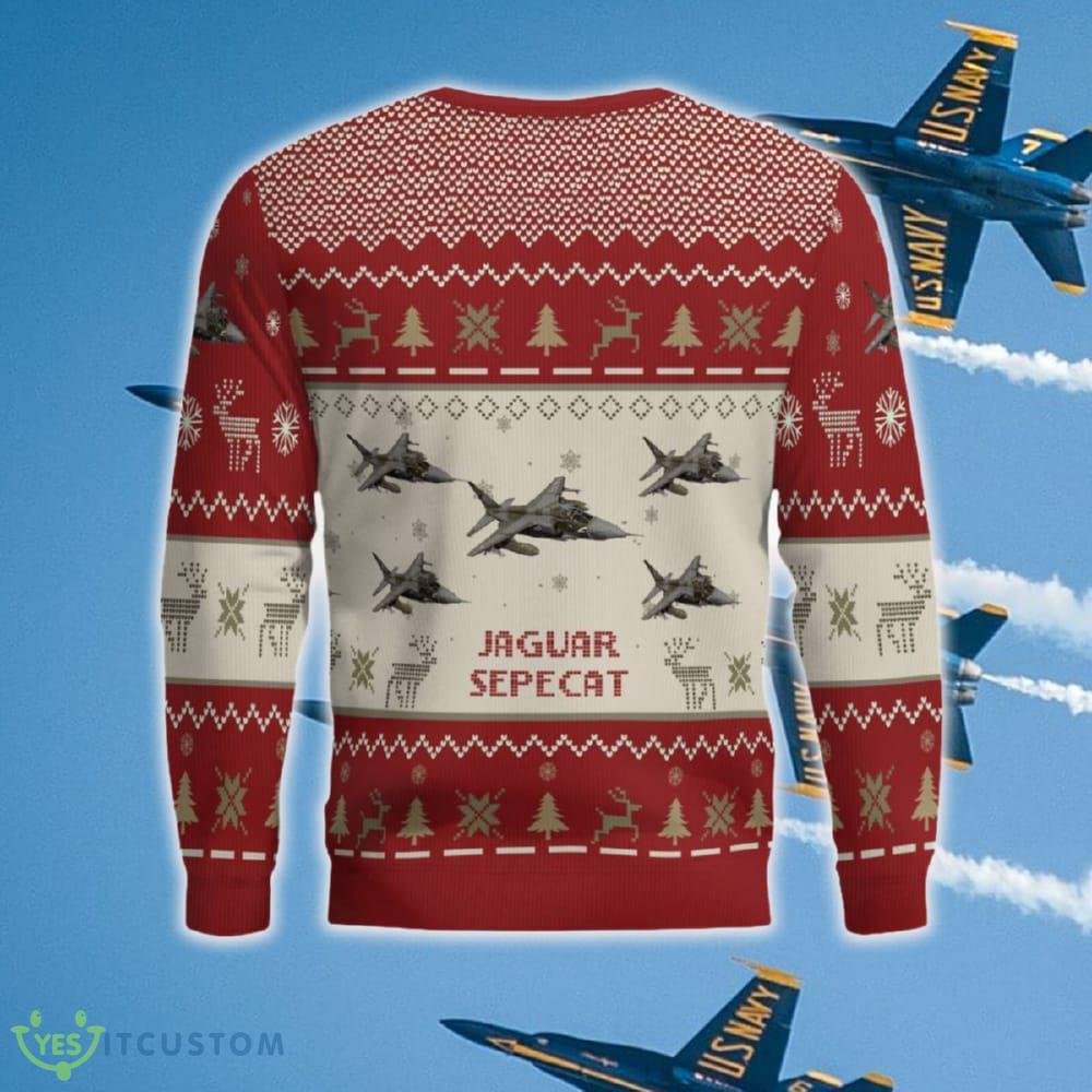 SEPECAT Jaguar Aircraft Red Ugly Christmas Sweater New Gift Holidays 6 SEPECAT Jaguar Aircraft Red Ugly Christmas Sweater New Gift Holidays - SEPECAT Jaguar _Aircraft Ugly Sweater Red_3