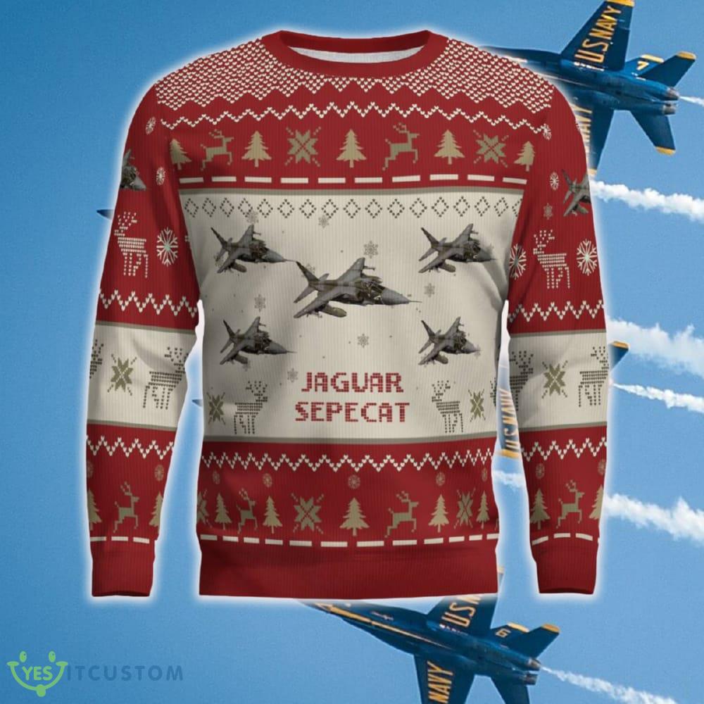 SEPECAT Jaguar Aircraft Red Ugly Christmas Sweater New Gift Holidays 5 SEPECAT Jaguar Aircraft Red Ugly Christmas Sweater New Gift Holidays - SEPECAT Jaguar _Aircraft Ugly Sweater Red_2