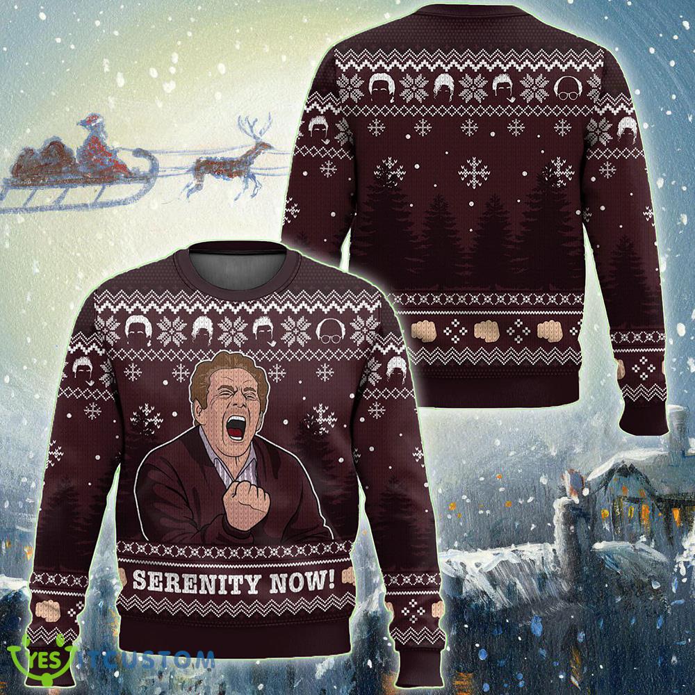 Serenity Now Seinfeld New Knitted Christmas Sweater For Men And Women 3 Serenity Now Seinfeld New Knitted Christmas Sweater For Men And Women - Serenity Now Seinfeld New Knitted Christmas Sweater For Men And Women