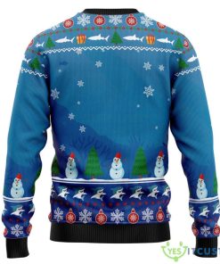 Shark Holly Jawly Christmas Ugly Sweater Product Photo 2