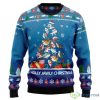 Shark Holly Jawly Christmas Ugly Sweater Product Photo 1