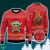 shoprite Baby Yoda Santa Hat Funny Brands Logo 3D Sweater For Men And Women - shoprite Baby Yoda Santa Hat Funny Brands Logo 3D Sweater For Men And Women