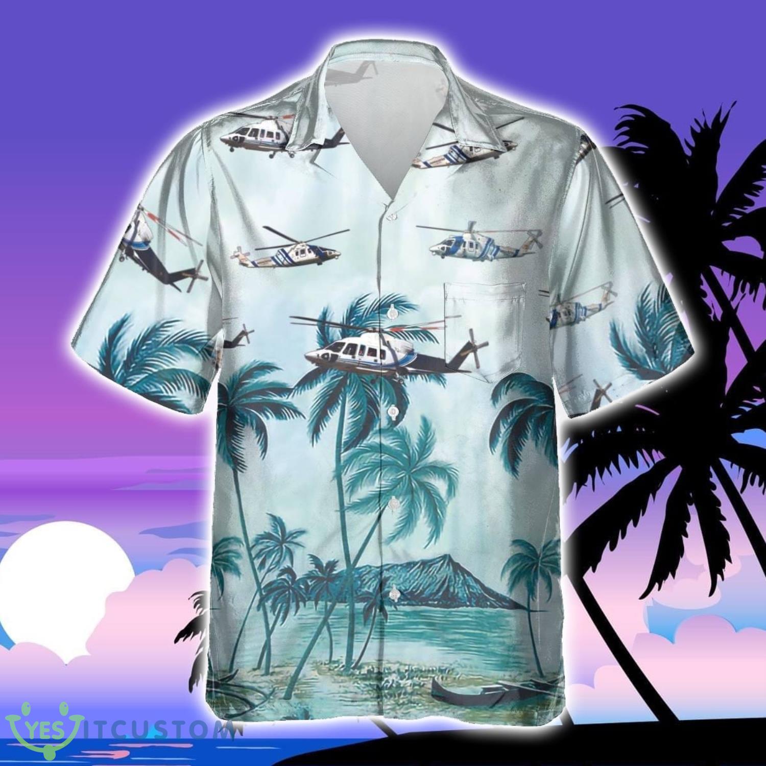 Sikorsky S-76 S76 Veteran US Aircraft Coconut Hawaiian Shirt Aloha Summer Gift For Men And Women 4 Sikorsky S-76 S76 Veteran US Aircraft Coconut Hawaiian Shirt Aloha Summer Gift For Men And Women Product Photo 1