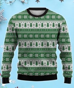 Snowflake Christmas Tree Check 3D Ugly Christmas Sweater, Xmas Gift For Everyone Product Photo 1