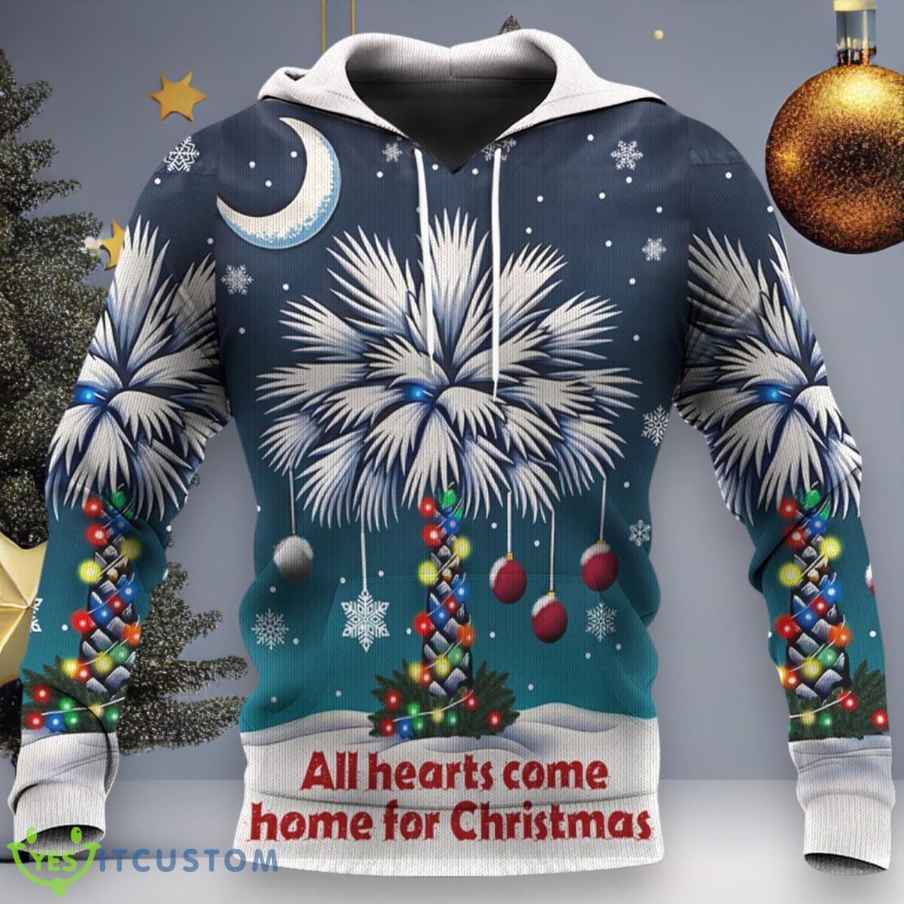 South Carolina All Hearts Come Home For Christmas Hoodie Mens Womens Holiday 6 South Carolina All Hearts Come Home For Christmas Hoodie Mens Womens Holiday Product Photo 1