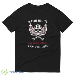 South Carolina Gamecocks Fan Till I Die T Shirt, Christmas Sweatshirt - 980 Lightweight Fashion Short Sleeve T-Shirt