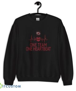 South Carolina Gamecocks One Team One Heartbeat T Shirt, Christmas Sweatshirt - 18000 Unisex Heavy Blend Crewneck Sweatshirt