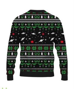 Spaceship 3D Ugly Christmas Sweater, Xmas Gift For Everyone Product Photo 2