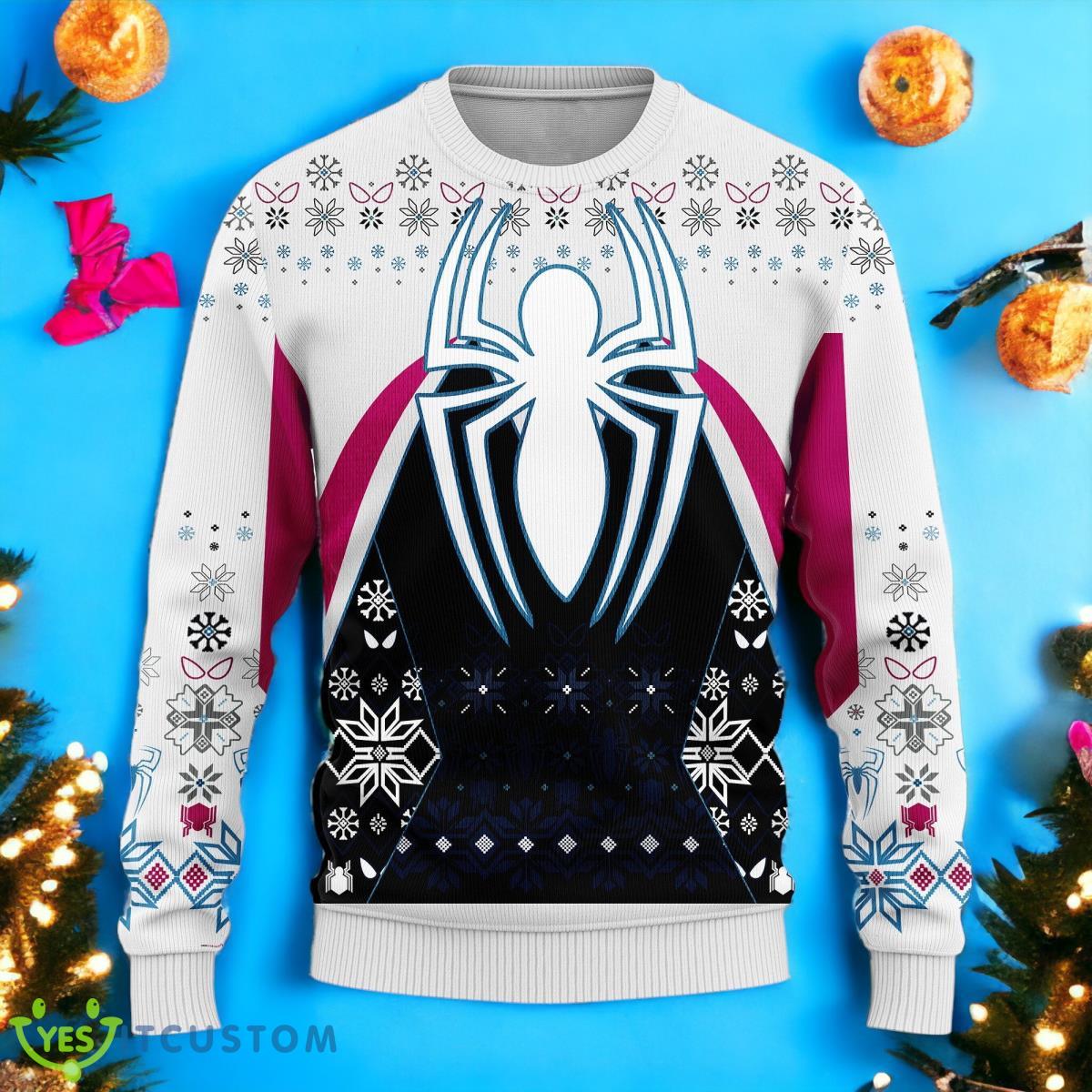 Spiderman Marvel 2 Christmas Ugly Sweater 3 Spiderman Marvel 2 Christmas Ugly Sweater Product Photo 1