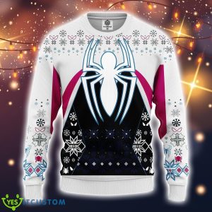 Spiderman White Ugly Christmas Sweater Amazing Gift Idea Christmas Gift Product Photo 1