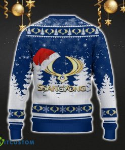 SsangYong Motor Ugly Christmas Sweater Car Lovers Santa Hat Tree Christmas For Fans Gift 3 SsangYong Motor Ugly Christmas Sweater Car Lovers Santa Hat Tree Christmas For Fans Gift - SsangYong Motor Ugly Christmas Sweater_3