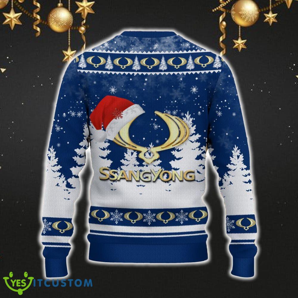SsangYong Motor Ugly Christmas Sweater Car Lovers Santa Hat Tree Christmas For Fans Gift 6 SsangYong Motor Ugly Christmas Sweater Car Lovers Santa Hat Tree Christmas For Fans Gift - SsangYong Motor Ugly Christmas Sweater_3