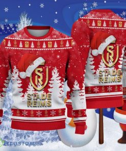 Stade De Reims Ugly Christmas Sweater Best Gift For Men And Women Product Photo 1