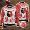 Stade Rennais 3D Sweater Pine Trees Pattern Ugly Christmas Sweater For Big Fans Product Photo 1