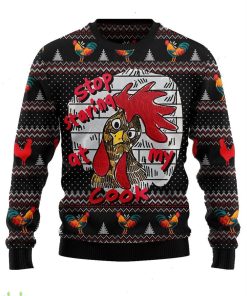 Stop Staring At My Cock 3D Ugly Christmas Sweater, Xmas Gift For Everyone 3 Stop Staring At My Cock 3D Ugly Christmas Sweater, Xmas Gift For Everyone Product Photo 2