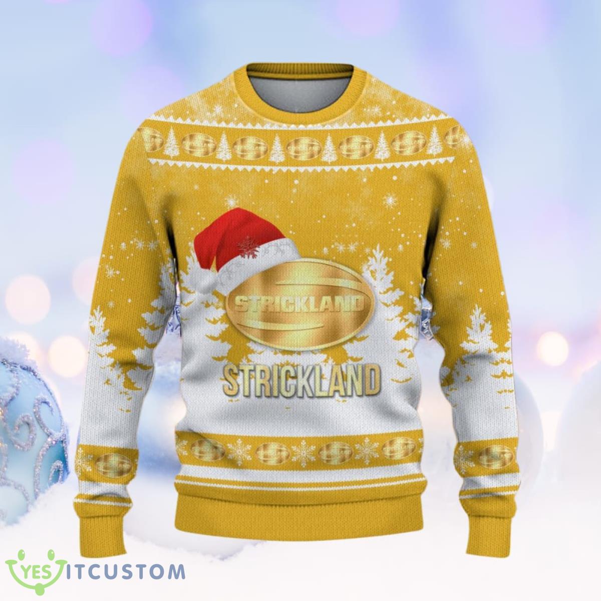 Strickland Ugly Christmas Sweater Best Gift For Men And Women 8 Strickland Ugly Christmas Sweater Best Gift For Men And Women Product Photo 2