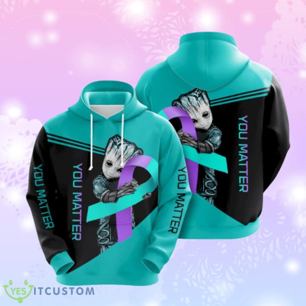 Suicide Prevention Awareness 3D Hoodie Impressive Gift For Men And Women 2 Suicide Prevention Awareness 3D Hoodie Impressive Gift For Men And Women Product Photo 1