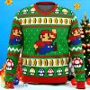 Super Mario Nintendo 8 Christmas Ugly Sweater Product Photo 1