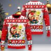 Super Mario Toad Ugly Christmas Sweater Product Photo 1