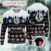 SV 07 Elversberg Custom Name Logo 3D Ugly Sweater New Gift For Fans - SV 07 Elversberg Custom Name Logo 3D Ugly Sweater New Gift For Fans