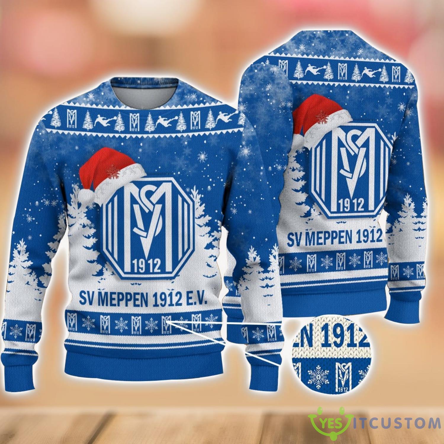 SV Meppen Christmas Sweater For Men And Women Ugly Sweater 7 SV Meppen Christmas Sweater For Men And Women Ugly Sweater Product Photo 1