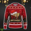 Tampa Bay Buccaneers Ugly Christmas Sweater Snowflakes Santa Hat Logo For Men And Women Gift Christmas - Tampa Bay Buccaneers Ugly Christmas Sweater_2