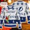 Tampa Bay Lightning Ugly Christmas Sweater Grinch Custom Name Ice Hockey NHL 3D Sweater For Men And Women Product Photo 1