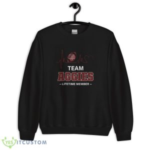 Texas A&M Aggies Lifetime Membership T Shirt, Christmas Sweatshirt - 18000 Unisex Heavy Blend Crewneck Sweatshirt