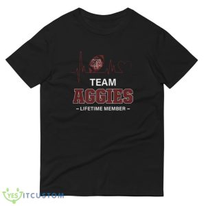 Texas A&M Aggies Lifetime Membership T Shirt, Christmas Sweatshirt - 980 Lightweight Fashion Short Sleeve T-Shirt