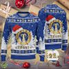Texas Rangers Logo Golden Fans Santa Hat Tree Ugly Christmas Sweater - Texas Rangers Logo Golden Fans Santa Hat Tree Ugly Christmas Sweater