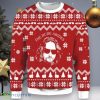 The Big Lebowski The Dude Abides Ugly Christmas Sweater Product Photo 1