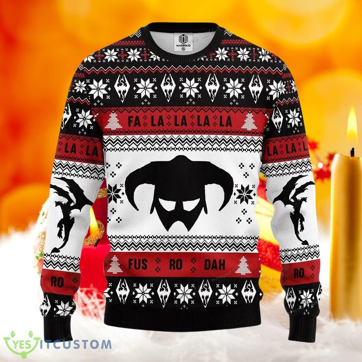 The Elder Scrolls Ugly Christmas Sweater Gift For Men And Women 3 The Elder Scrolls Ugly Christmas Sweater Gift For Men And Women Product Photo 1