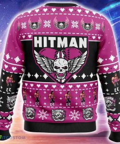 The Hitman Bret Hart Wrestler Knitted Xmas Sweater AOP Gift For Men And Women 3 The Hitman Bret Hart Wrestler Knitted Xmas Sweater AOP Gift For Men And Women - The Hitman Bret Hart Wrestler Ugly Christmas Sweater_2