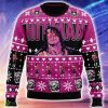 The Hitman Bret Hart Wrestler Knitted Xmas Sweater AOP Gift For Men And Women - The Hitman Bret Hart Wrestler Ugly Christmas Sweater_1