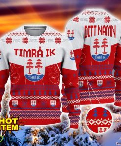 Timra IK 3D Ugly Christmas Sweater Christmas Holiday Gift For Men And Women Personalized Name Product Photo 1
