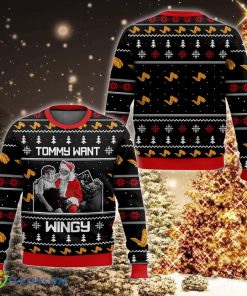 Tommy Want Wingy Saturday Night Live Holiday Ugly Christmas 3D Sweater For Men And Women - Tommy Want Wingy Saturday Night Live Ugly Christmas Sweater For Men And Women Photo 1