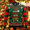 Too Cute For The Naughty List Ugly Christmas Sweaters Special Gift For Loved Ones Product Photo 1
