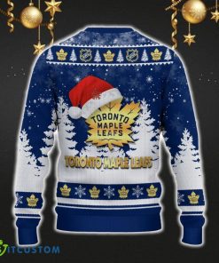 Toronto Maple Leafs Ugly Christmas Sweater Snowflakes Santa Hat Logo For Men And Women Gift Christmas 3 Toronto Maple Leafs Ugly Christmas Sweater Snowflakes Santa Hat Logo For Men And Women Gift Christmas - Toronto Maple Leafs Ugly Christmas Sweater_3