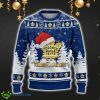 Toronto Maple Leafs Ugly Christmas Sweater Snowflakes Santa Hat Logo For Men And Women Gift Christmas - Toronto Maple Leafs Ugly Christmas Sweater_2