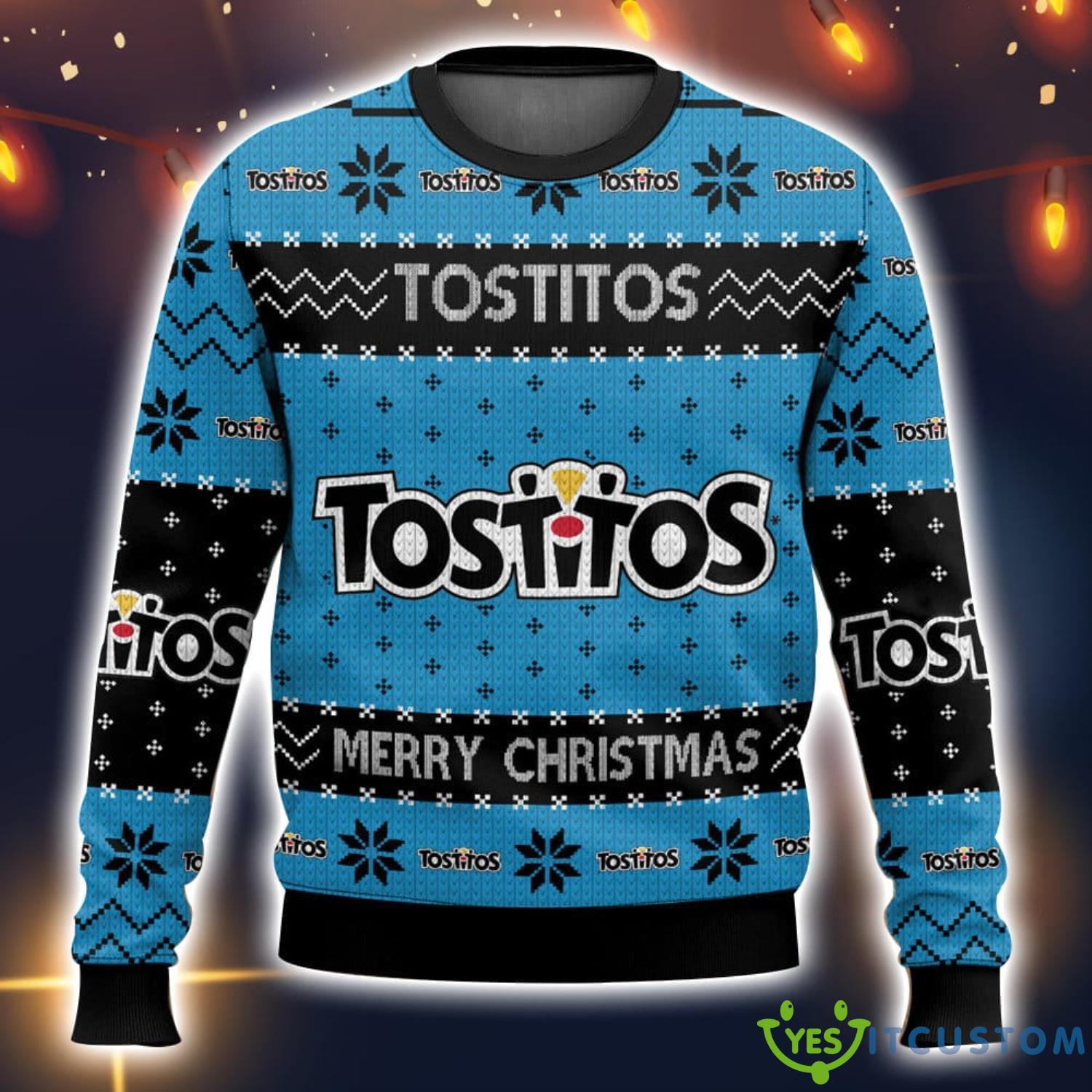 Tostitos Snack Brand Ugly Christmas Sweater Unisex Swweater 5 Tostitos Snack Brand Ugly Christmas Sweater Unisex Swweater Product Photo 1