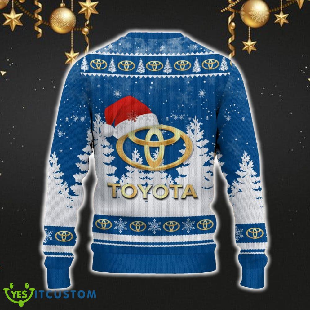 Toyota Blue Ugly Christmas Sweater Car Lovers Santa Hat Tree Christmas For Fans Gift 6 Toyota Blue Ugly Christmas Sweater Car Lovers Santa Hat Tree Christmas For Fans Gift - Toyota Blue Ugly Christmas Sweater_3