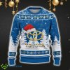 Toyota Blue Ugly Christmas Sweater Car Lovers Santa Hat Tree Christmas For Fans Gift - Toyota Blue Ugly Christmas Sweater_2