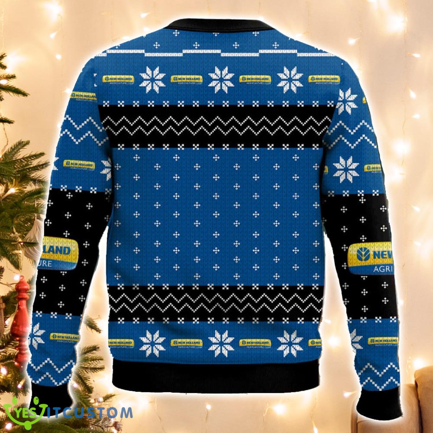 Tractor New Holland Ugly Christmas Sweater Xmas Christmas Gift 6 Tractor New Holland Ugly Christmas Sweater Xmas Christmas Gift Product Photo 2