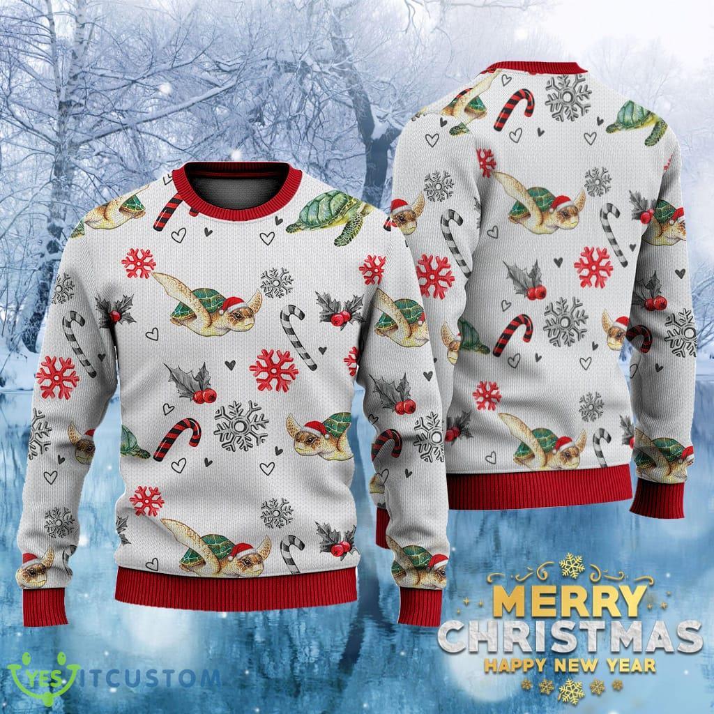 Turtle Christmas Pattern Ugly Christmas 3 Turtle Christmas Pattern Ugly Christmas Product Photo 1